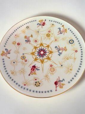 Vintage Heinrich Bavaria Germany Star of Angels China Plate